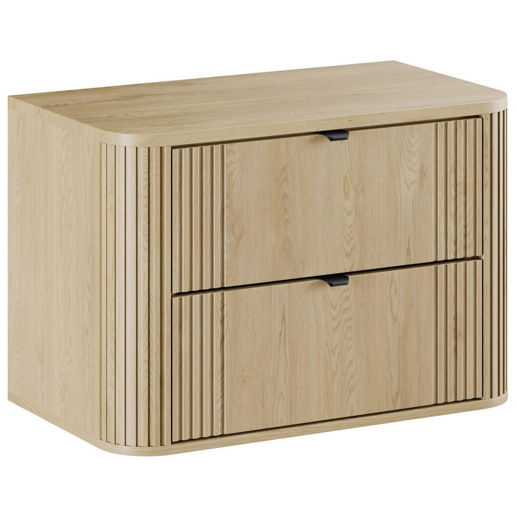 Badplaats SKŘÍŇKA POD UMYVADLO Cremona 2 zásuvka dub - 80 x 46 x 54 cm