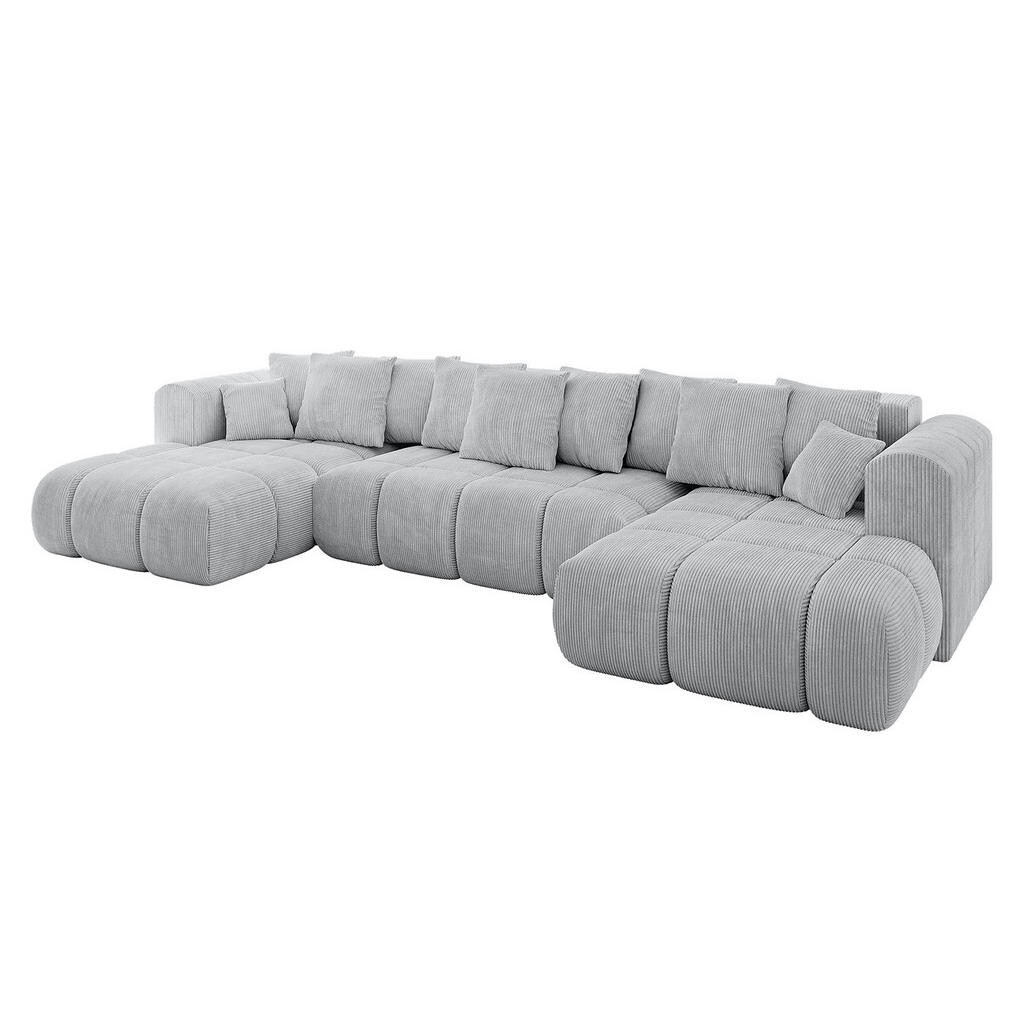 ALTDECOR SEDACÍ SOUPRAVA CLOUD-U-v1 405 x 185 x 90 šedý manšestr