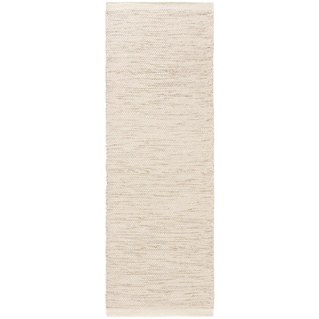 benuta Pure VLNĚNÝ běhoun Rocco Krémová 70x200 cm