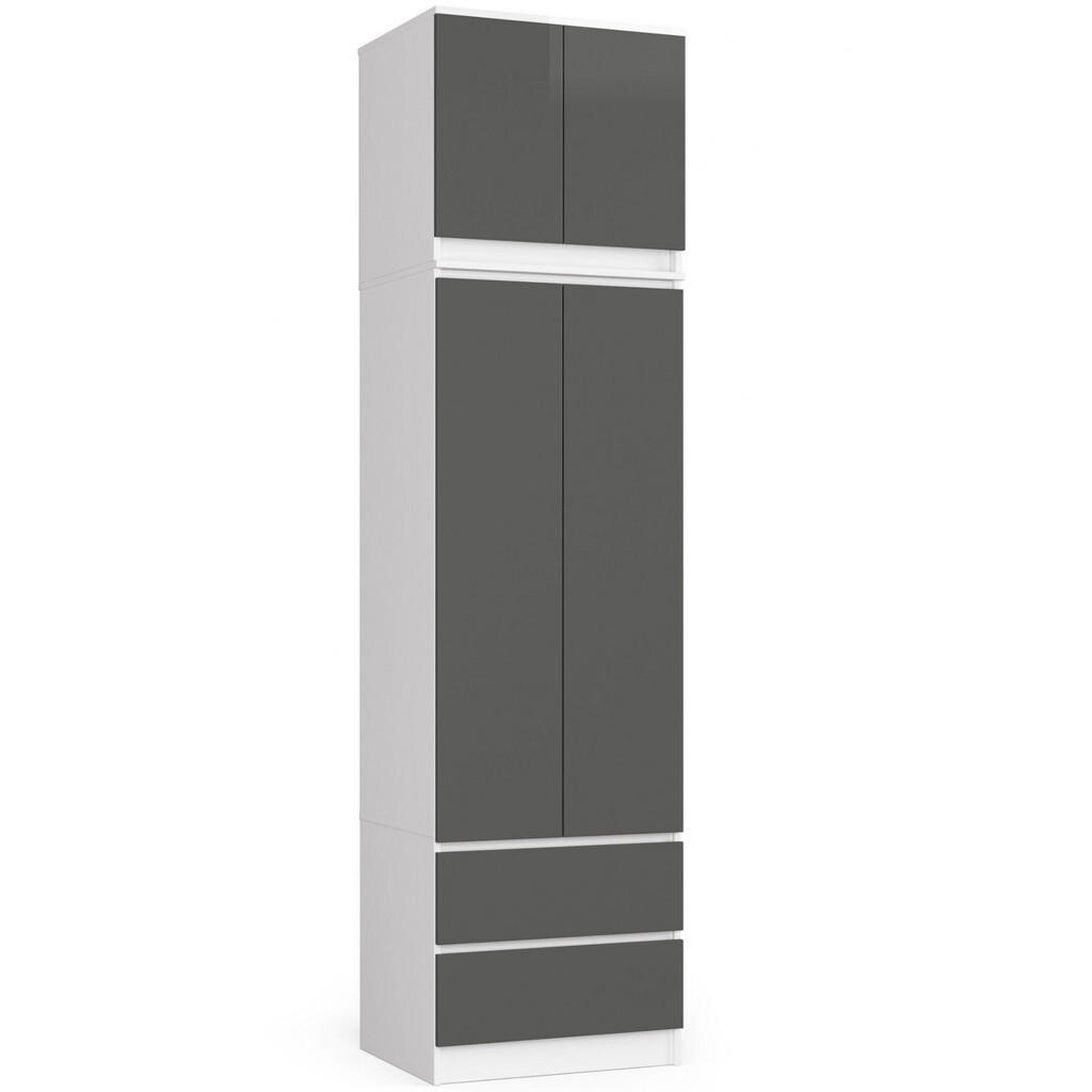 RAUMHIRSCH FURNITURE SKŘÍŇ Bílá, grafitově šedá 234/60/51