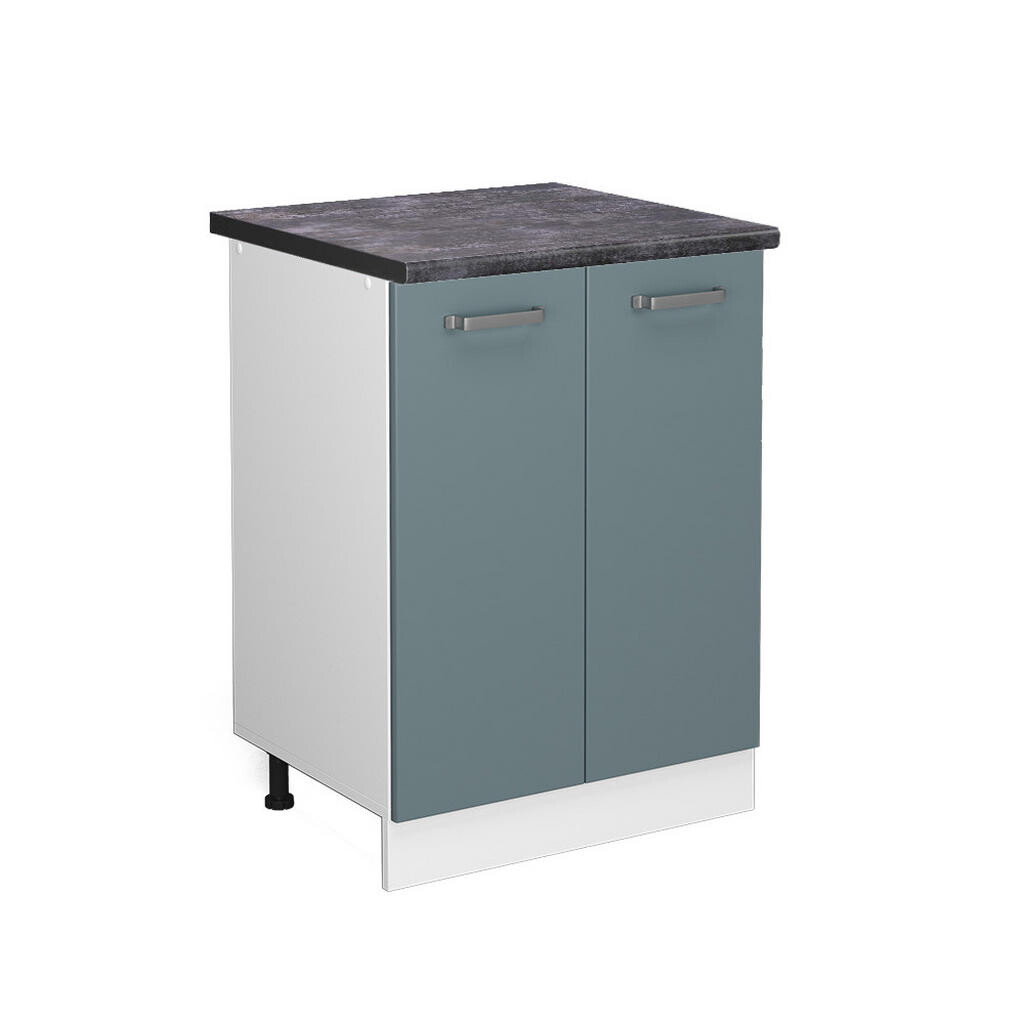 Vicco SPODNÍ SKŘÍŇKA KUCHYŇSKÉ LINKY R-Line Modrošedá 60 cm , PD Antracit
