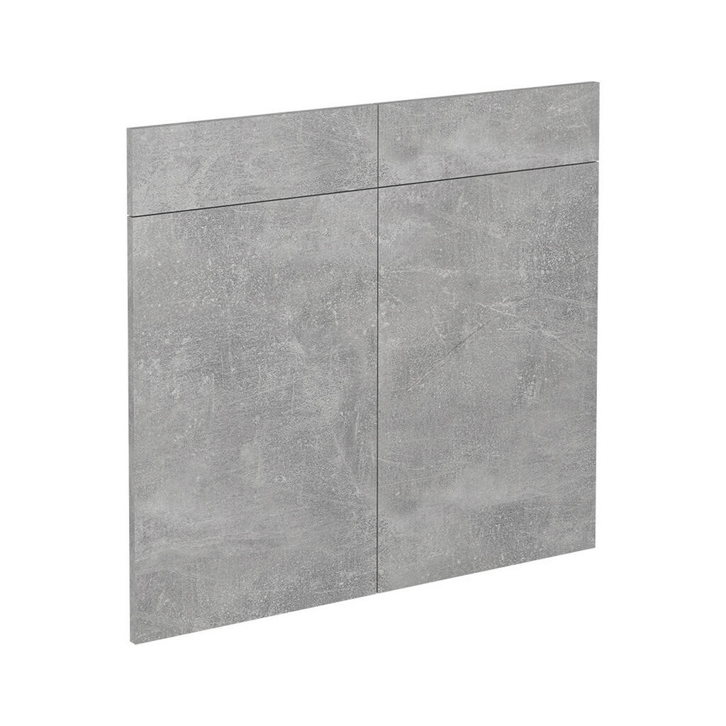 Vicco KUCHYŇSKÁ DVÍŘKA R-Line Beton 79.2 x 70.8 cm nábytková čela pro spodní skříňku se zásuvkami