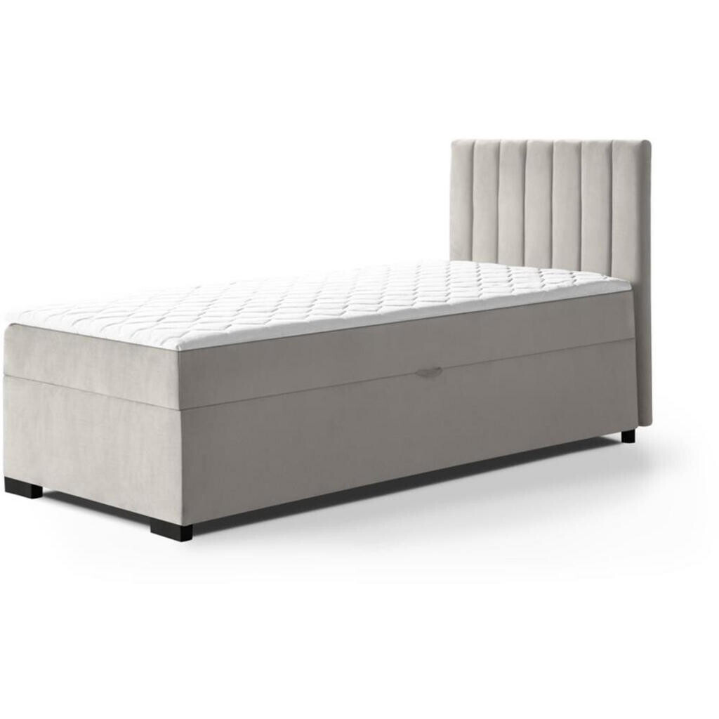 Beautysofa ČALOUNĚNÁ postel Eric 104/207/105, béžová