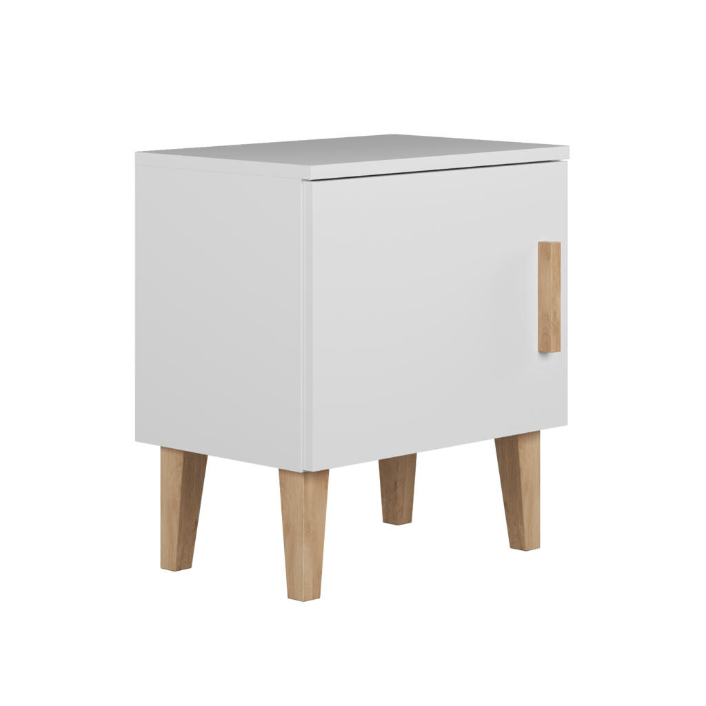 RAUMHIRSCH FURNITURE DĚTSKÝ NOČNÍ STOLEK Kubi bílý 34/50/56