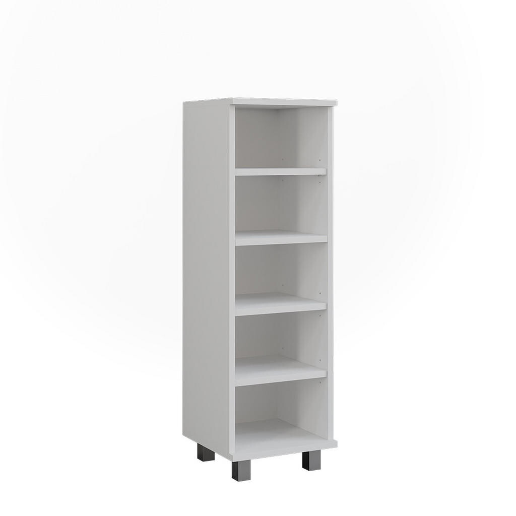 Vicco MIDI SKŘÍŇKA Ilias Bílá 30.2 x 95 cm s 5 otevřenými přihrádkami