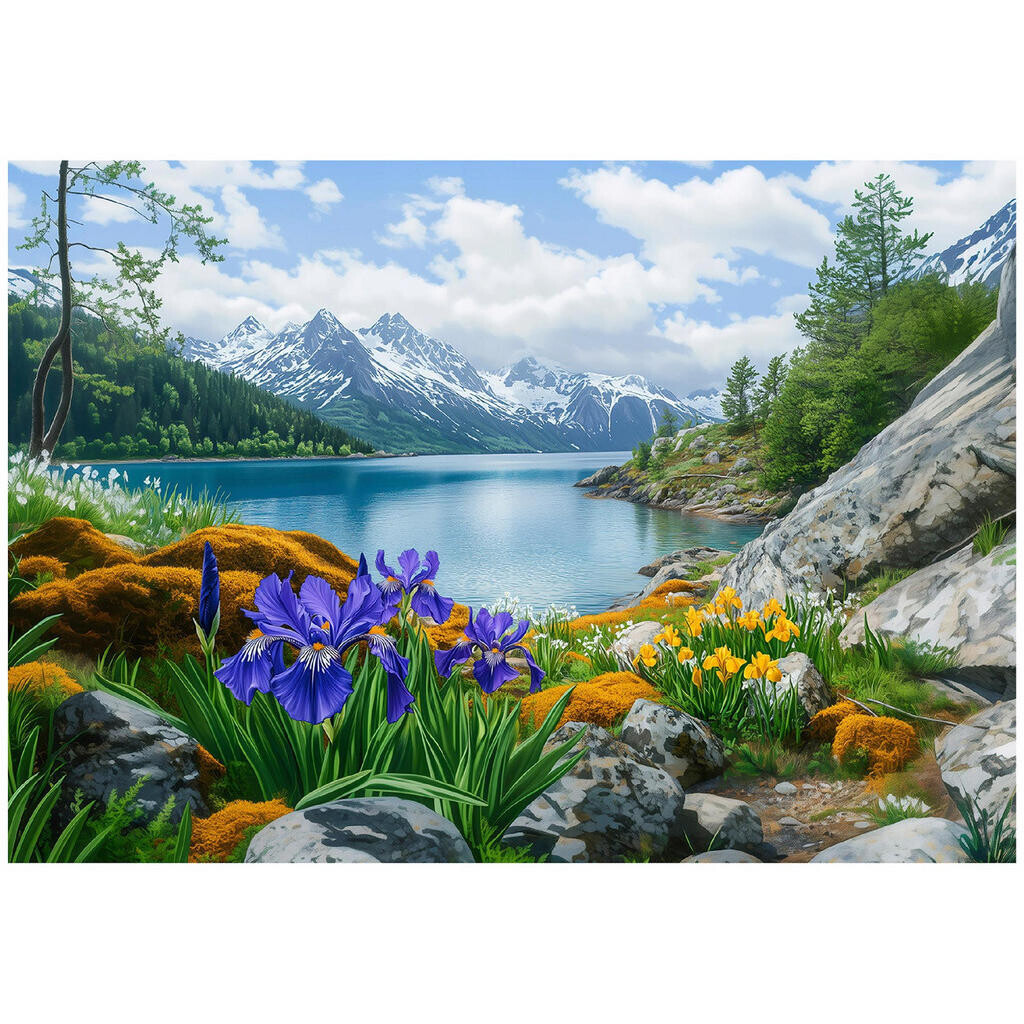 Wallarena FOTOTAPETA krajina příroda hory vliesová tapeta do obývacího pokoje 400x280