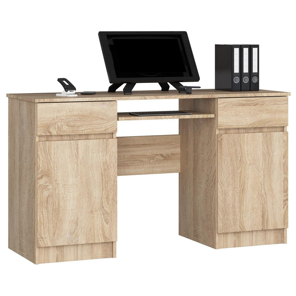 RAUMHIRSCH FURNITURE PSACÍ STŮL Dub Sonoma 77/135/50