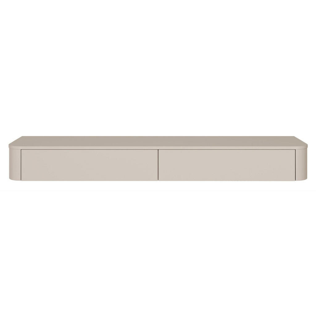 Selsey TV stolek Luvio závěsný kašmírově šedý 175/20/39 cm