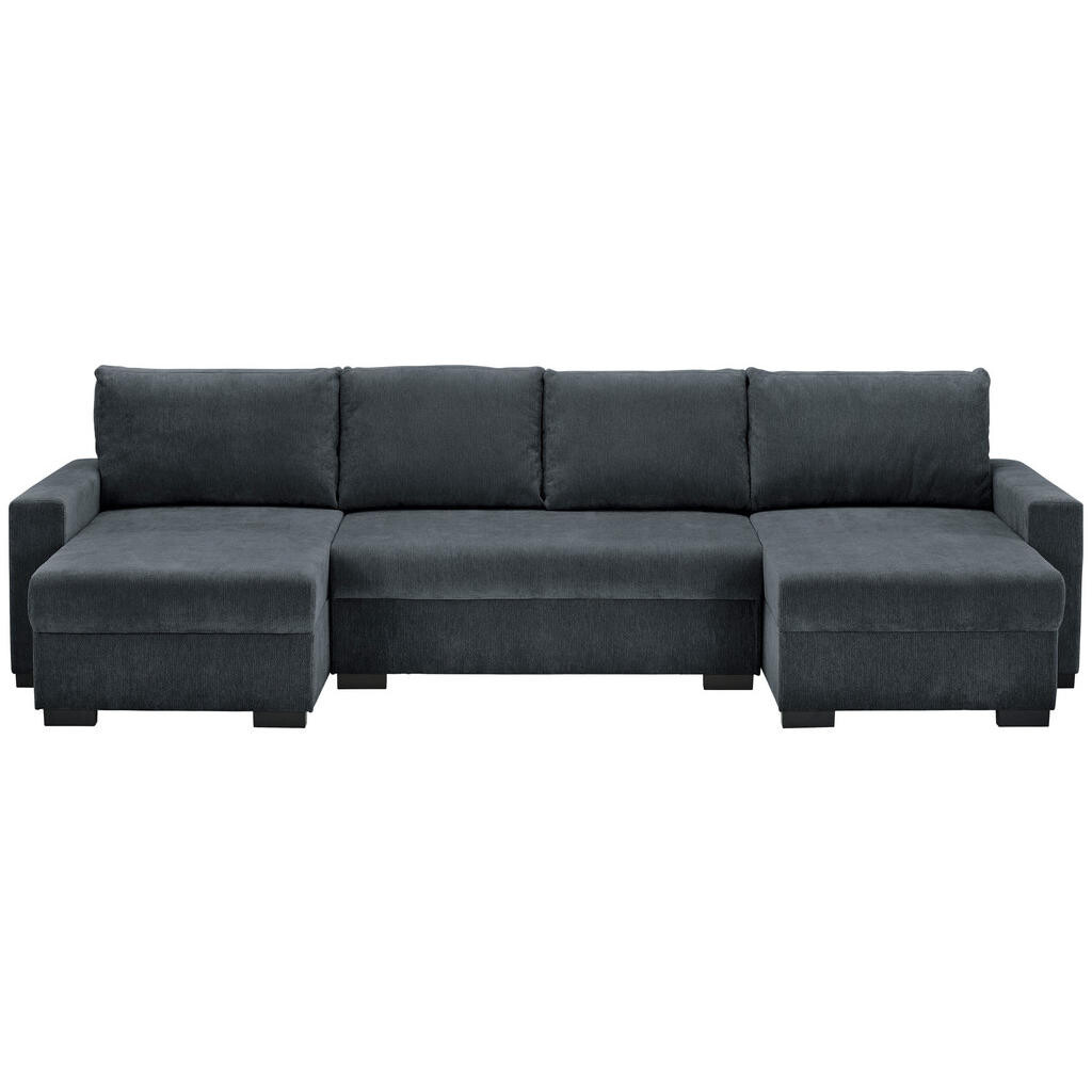 Ti'me SEDACÍ SOUPRAVA, textil, tmavě šedá