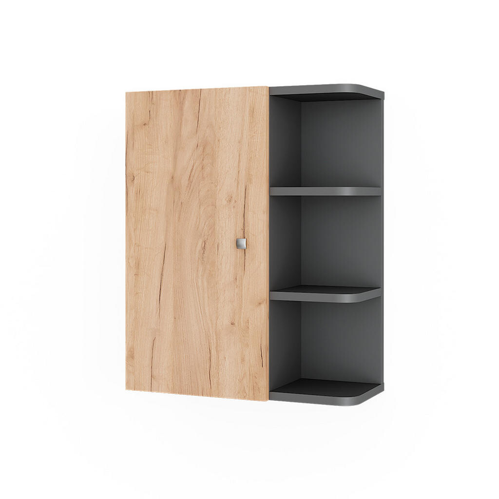 Vicco ZÁVĚSNÁ SKŘÍŇKA Fynn Antracit/zlatý dub 47.2 x 59.2 cm