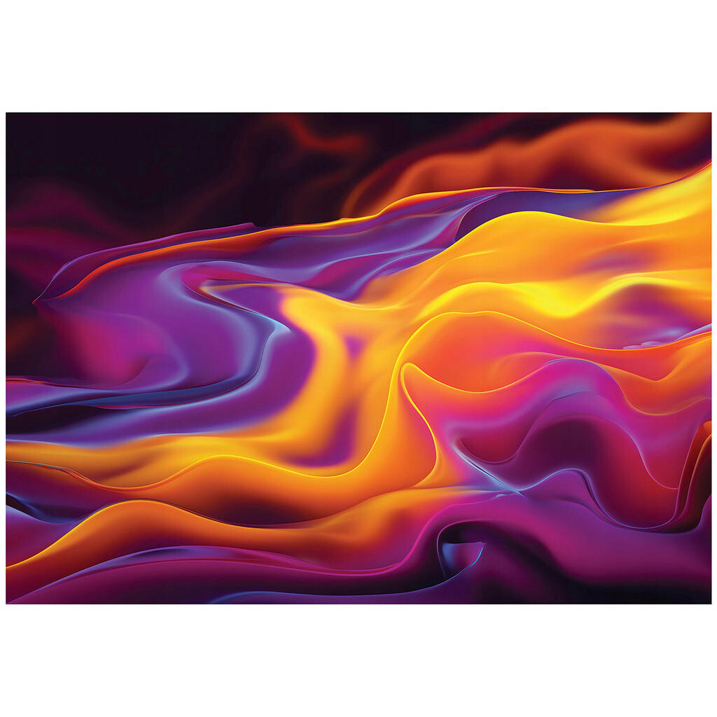 Wallarena ABSTRAKTNÍ 3D oranžová fototapeta 250x175 cm