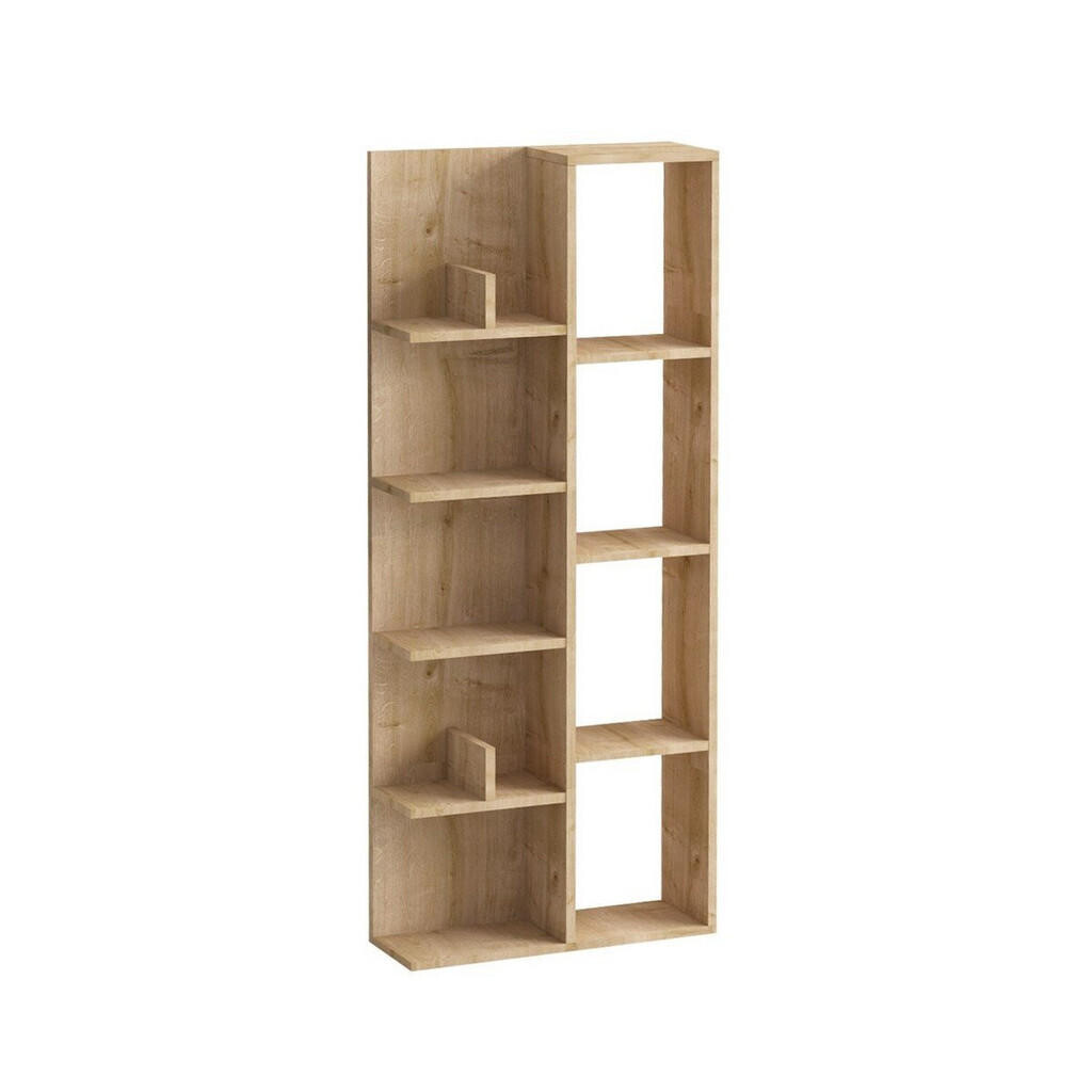 Calicosy KNIHOVNA LILY se 4 výklenky a 4 policemi, V 150 cm