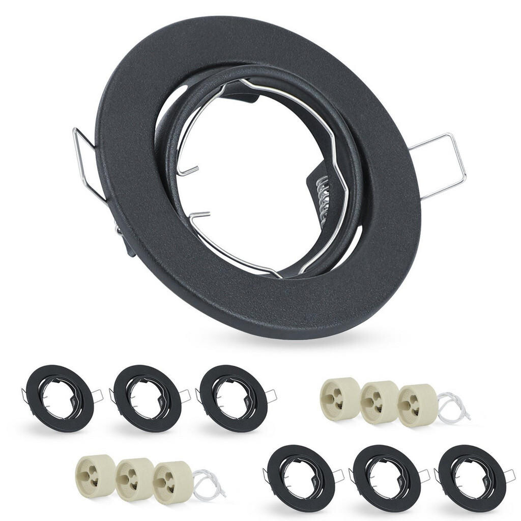Nettlife ZAPUŠTĚNÉ bodové svítidlo Aixi II 9/9/3 cm (sada 6 ks)
