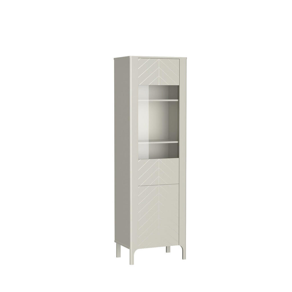 MASSENO VITRÍNA ALICANTE 60/197/40,5 cm Kašmír