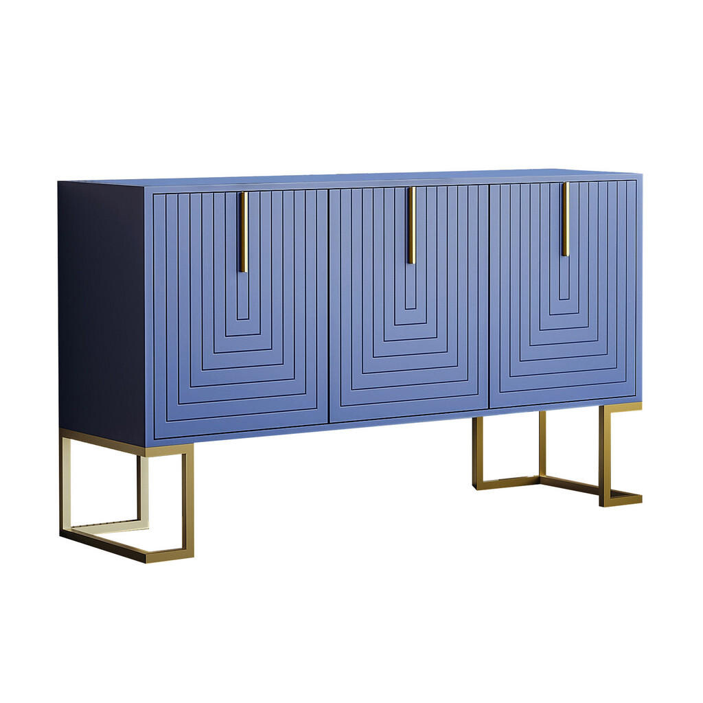 Urban Meuble KOMODA modrá 138/40/80,5 cm
