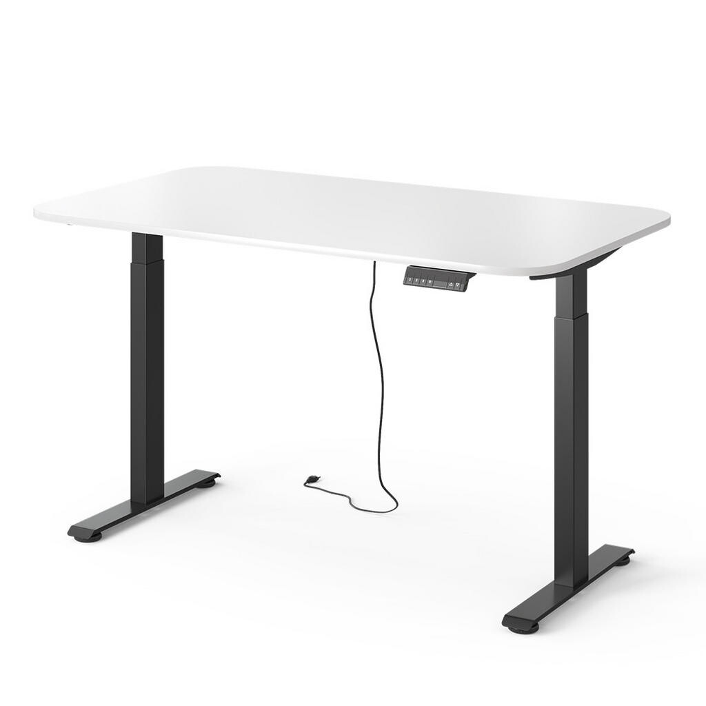 Vicco PSACÍ STŮL Elevate Černá/bílá 140 x 80 cm 2 motory