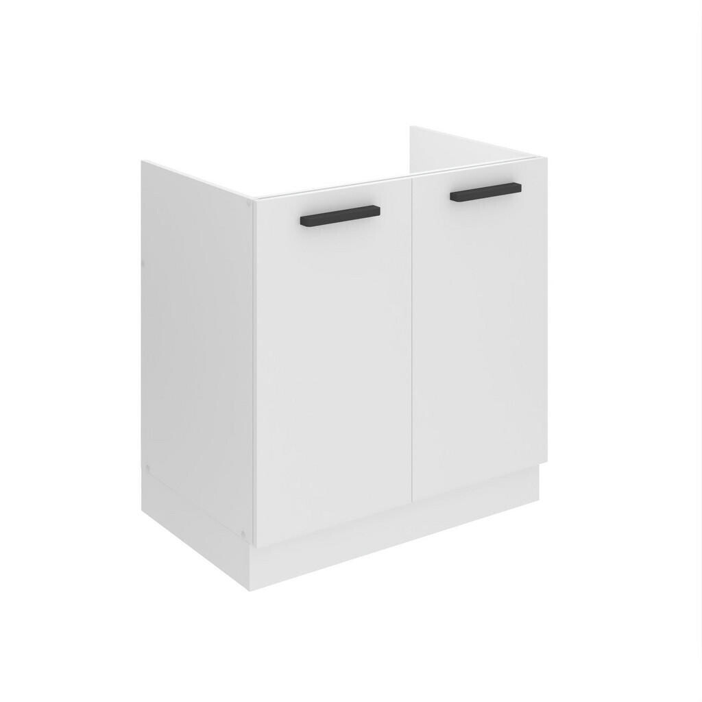 B BELINI GROUP SKŘÍŇKA POD DŘEZ 80 cm SDZ, bez pracovní desky, s 2 dvířky, Bílá matná