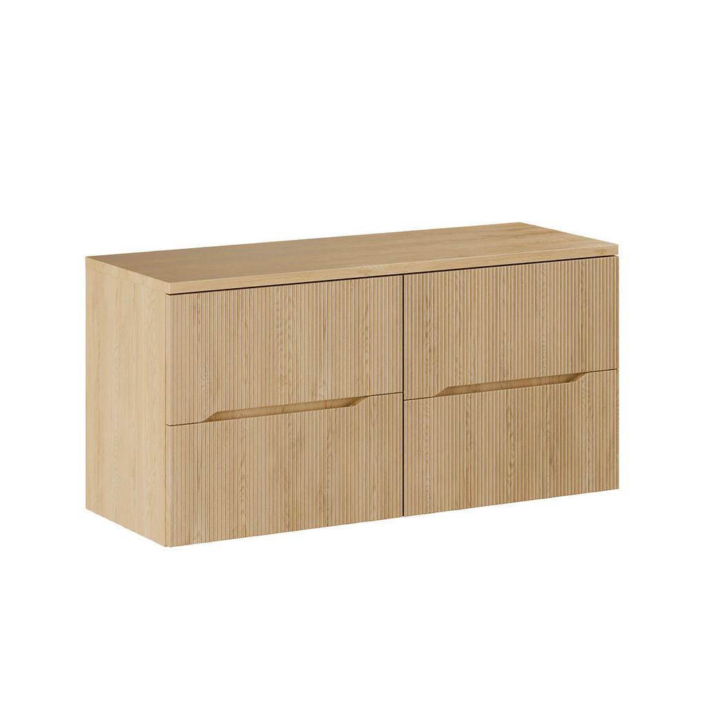 Petits-meubles SKŘÍŇKA POD UMYVADLO 120.6cm Isaline Světlý dub
