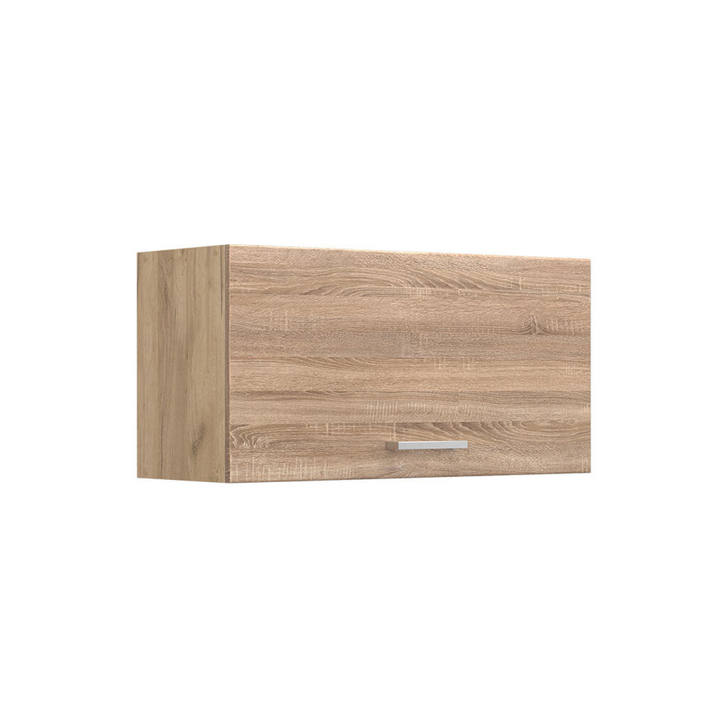 Vicco VĚŠÁK NA STĚNU R-Line, Sonoma/Zlatý mocný dub, 80 cm Plochý