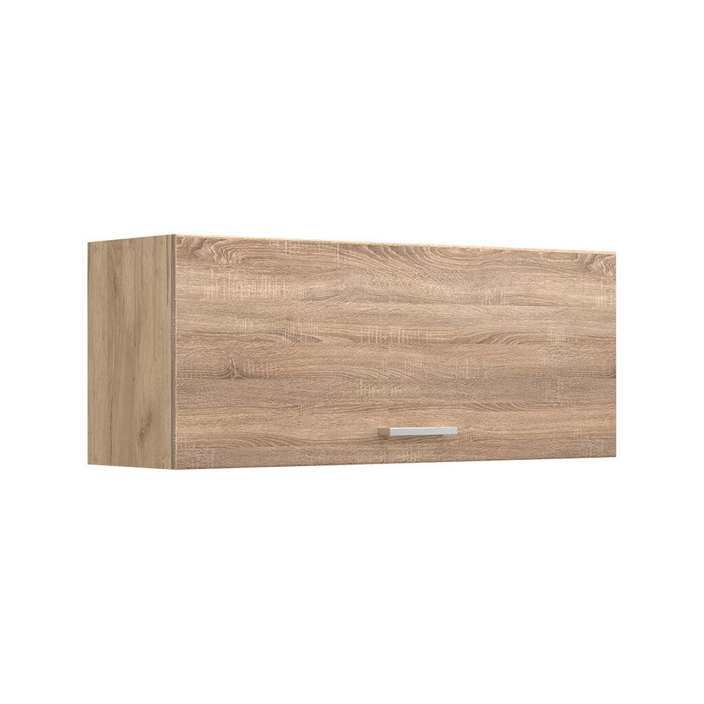 Vicco VĚŠÁK NA STĚNU R-Line, Sonoma/Zlatý mocný dub, 100 cm Plochý