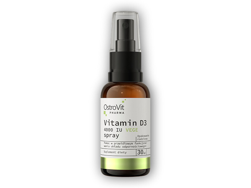 Ostrovit Pharma Vitamin D3 4000 IU vege spray 30ml