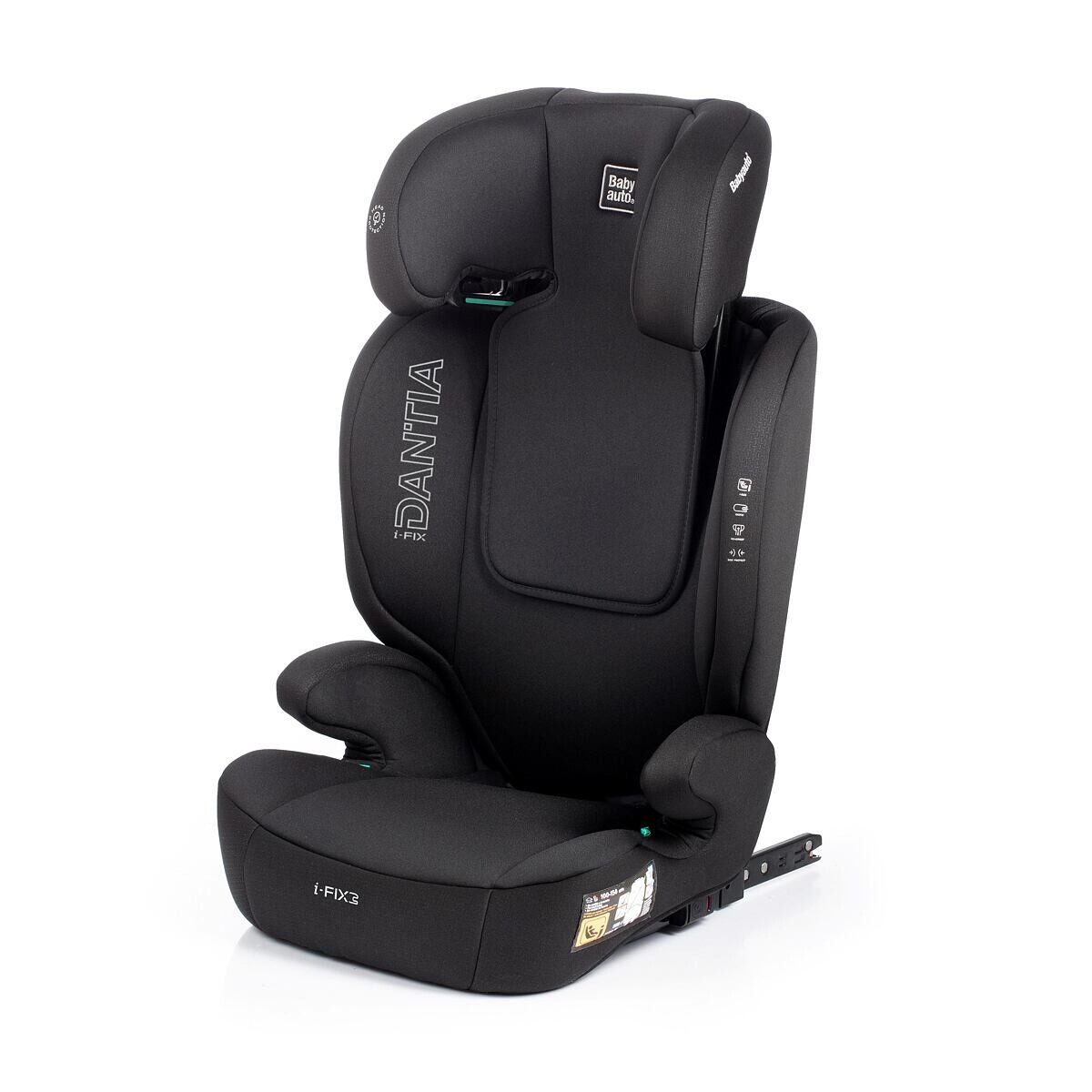 BabyAuto DANTIA iFIX 100-150 autosedačka, BLACK CROSS