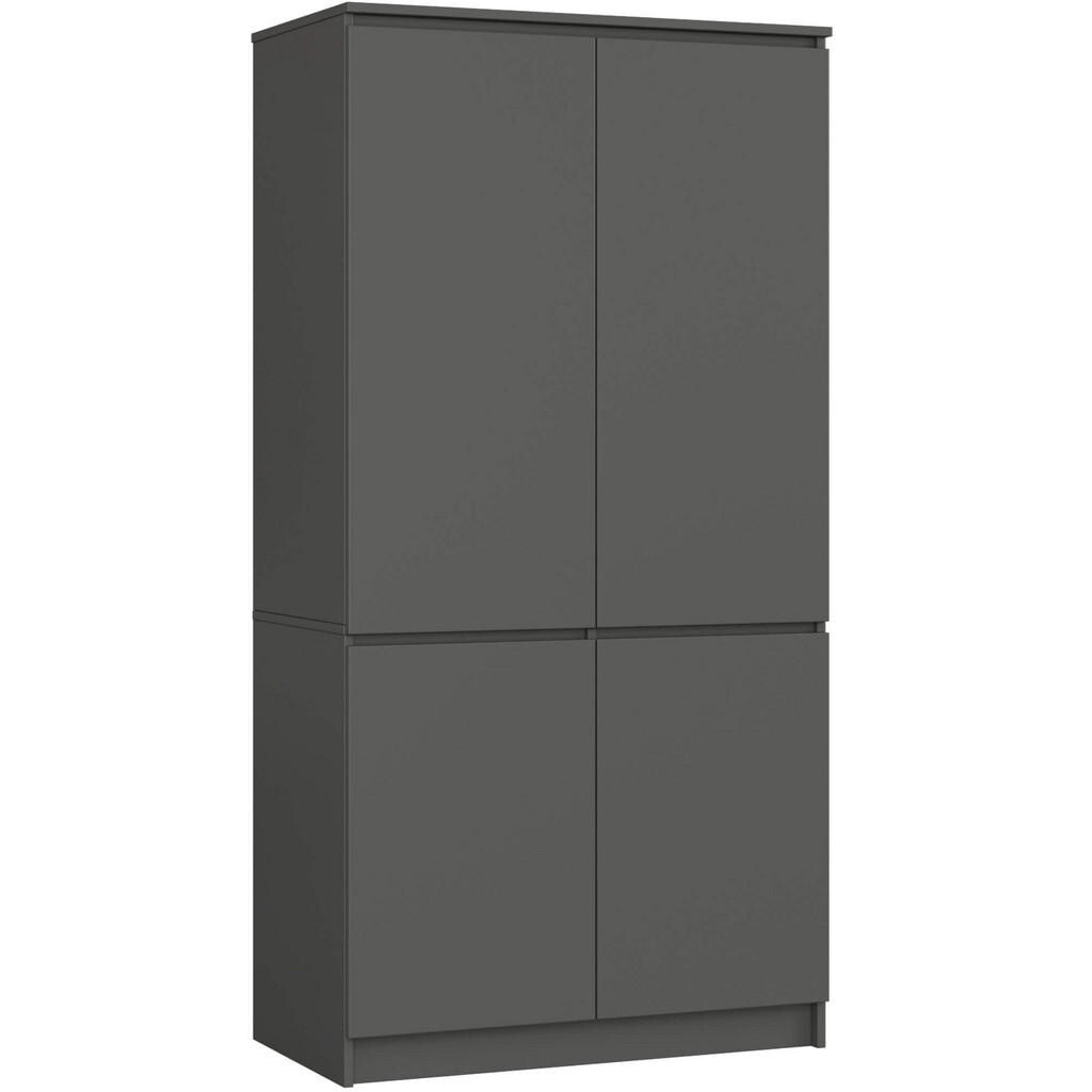 RAUMHIRSCH FURNITURE ŠATNÍK grafitově šedý 180/90/51