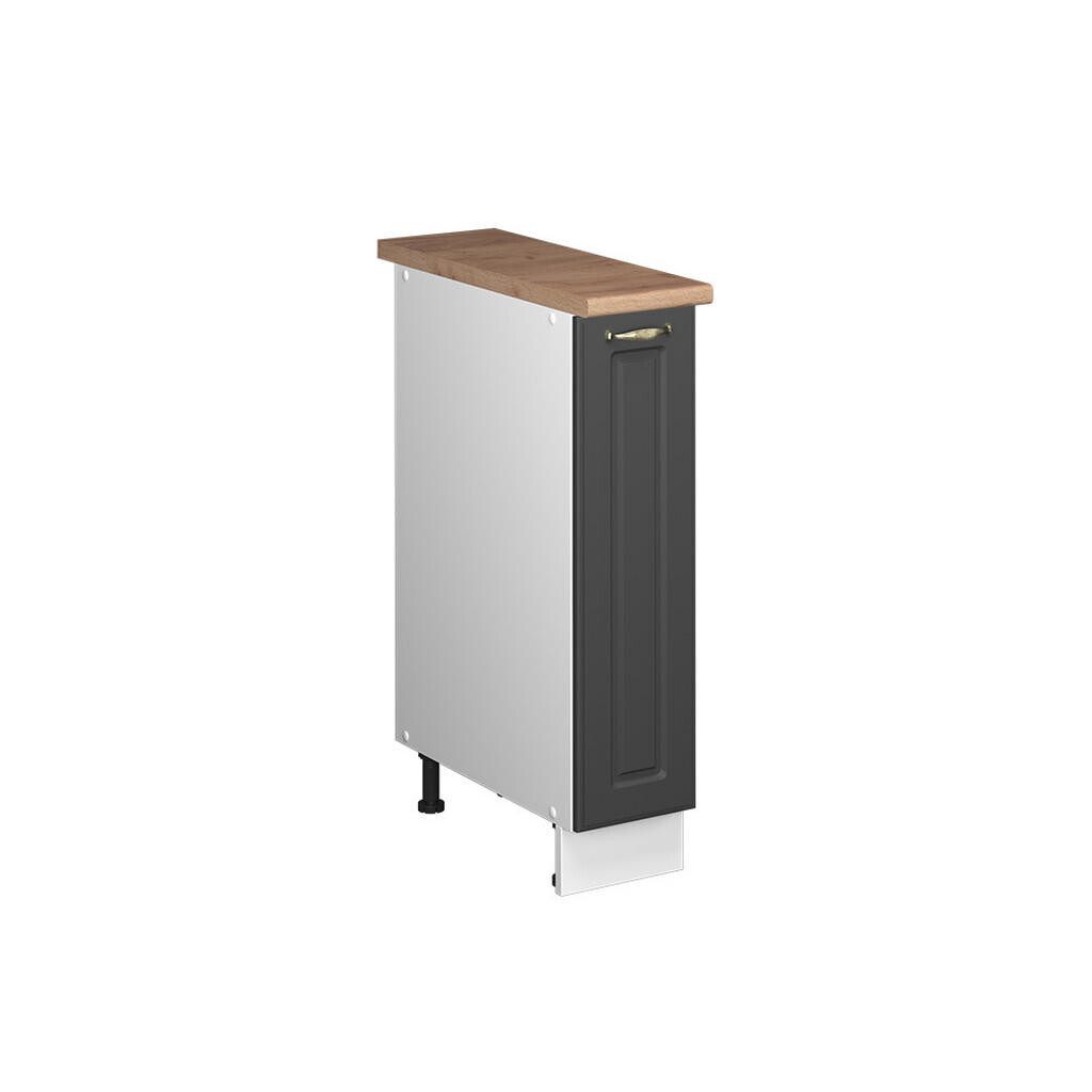 Vicco LÉKÁRNIČKOVÁ SKŘÍŇKA Fame-Line, Anthrazit-Gold Landhaus/Bílá, 20 cm, PD Dub