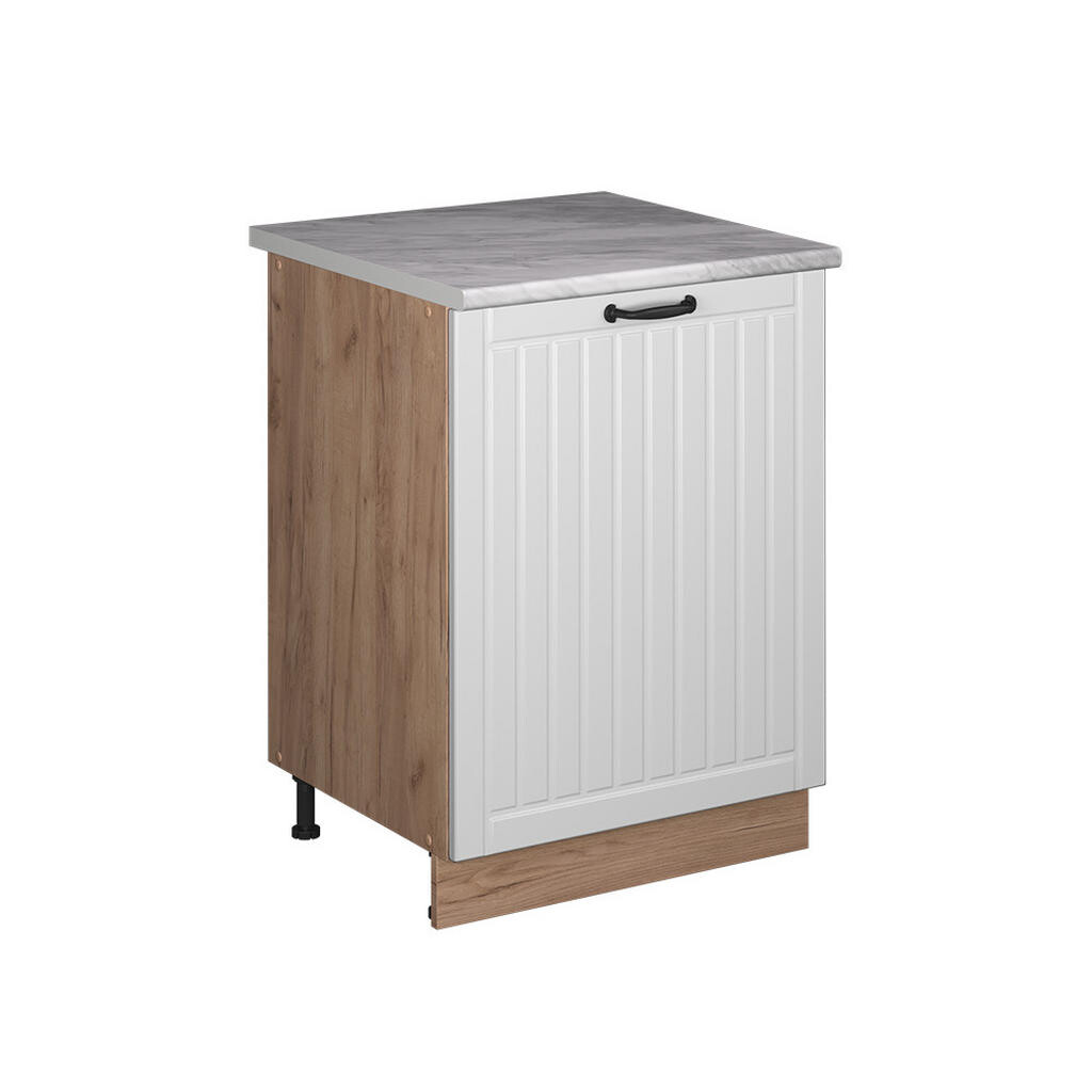 Vicco SKŘÍŇKA POD DŘEZ Fame-Line, Bílý venkovský dům/Zlatý mocný dub, 60 cm