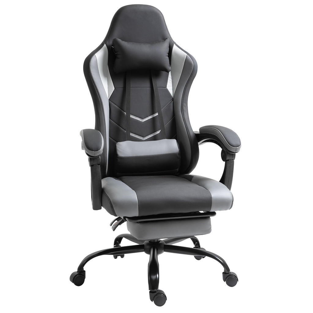 Vinsetto ERGONOMICKÁ herní židle, černá