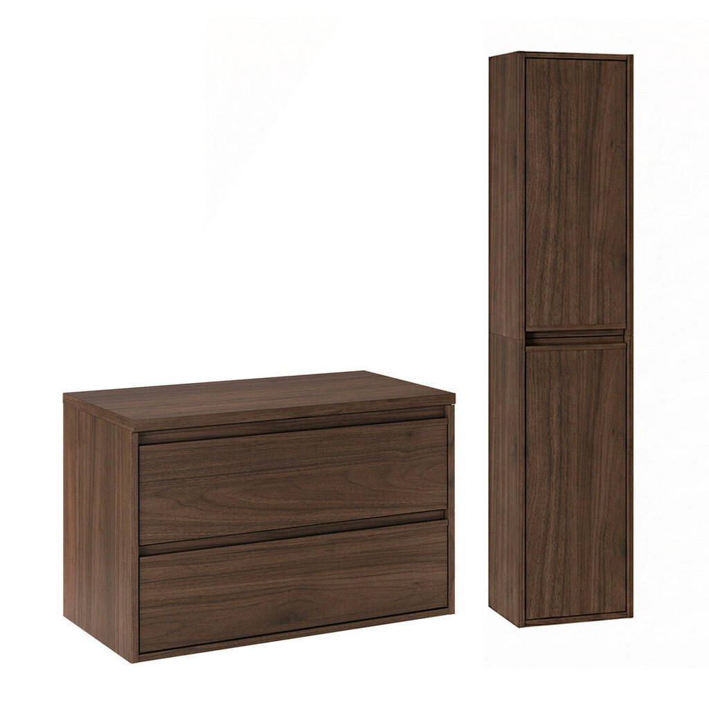 Petits-meubles SKŘÍŇKA POD UMYVADLO 80cm Edmé 2er-Set Dřevo