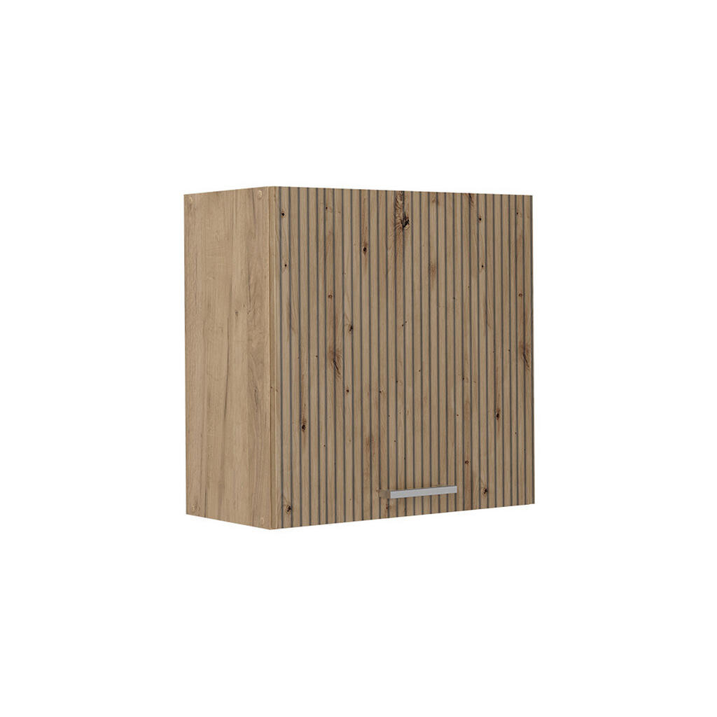 Vicco VĚŠÁK NA STĚNU R-Line, Řemeslný dub/Zlatý mocný dub, 60 cm s 1 dvířky