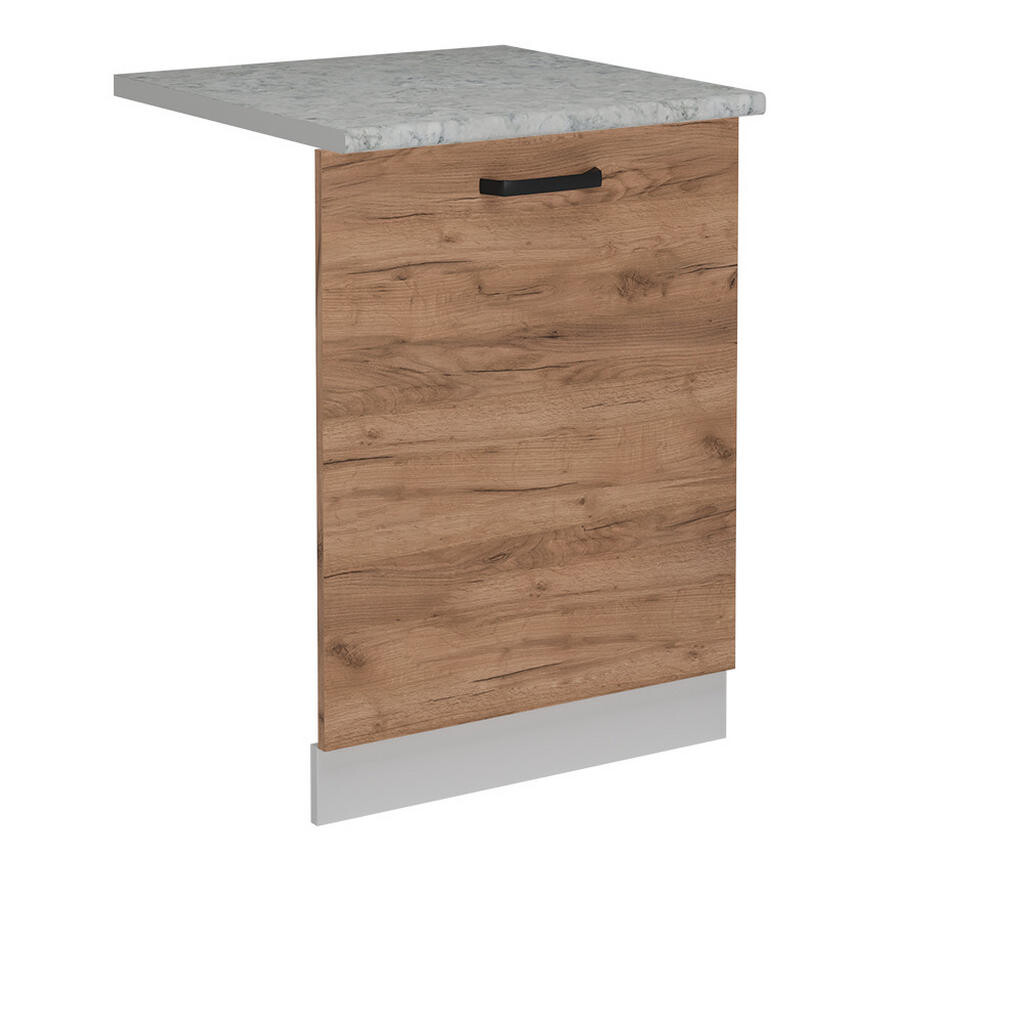 Vicco ČELNÍ PANEL MYČKY R-Line Zlatý mocný dub 60 cm s pracovní deskou