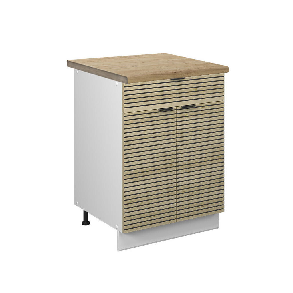 Vicco SPODNÍ SKŘÍŇKA KUCHYŇSKÉ LINKY Fame-Line Dubový panel 60 cm se zásuvkou, PD Dub
