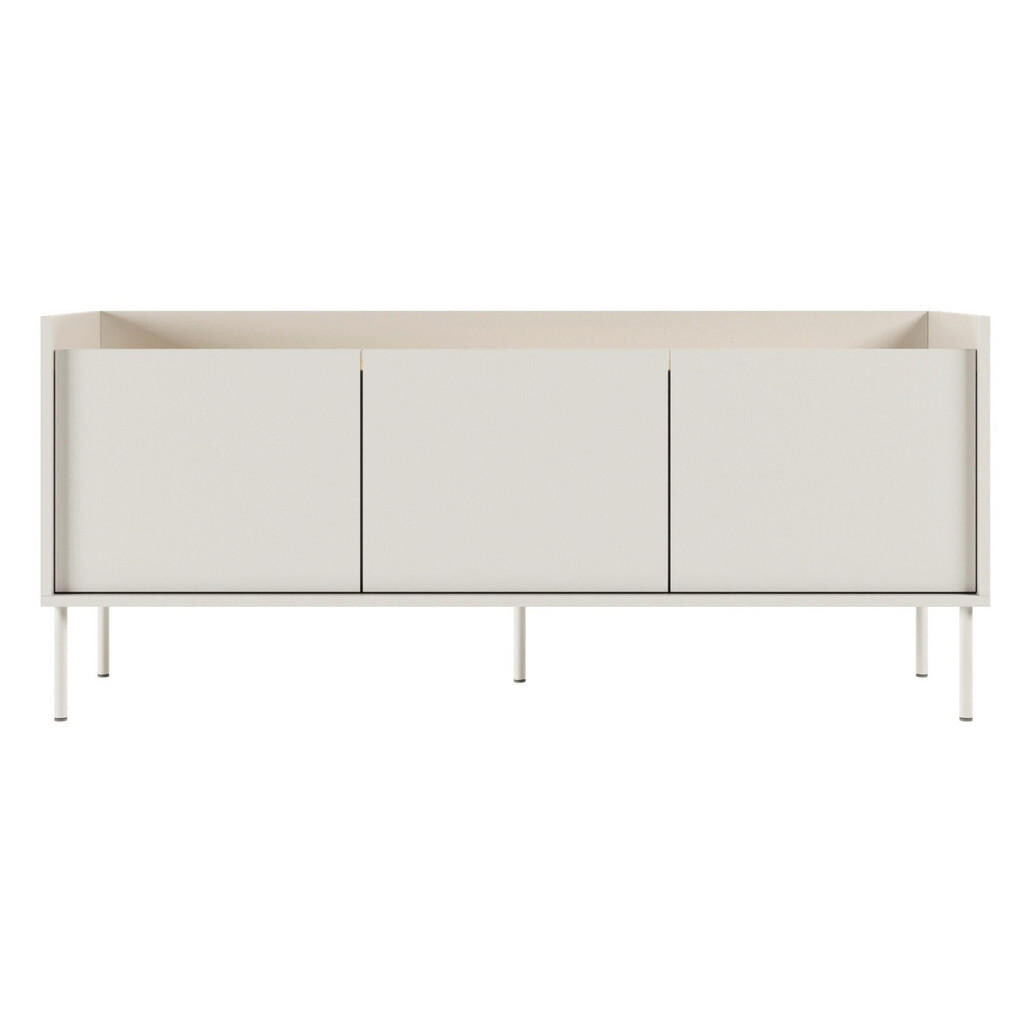 Selsey TV stolek Tovi Bílý / Dekor dub 140/58/36 cm