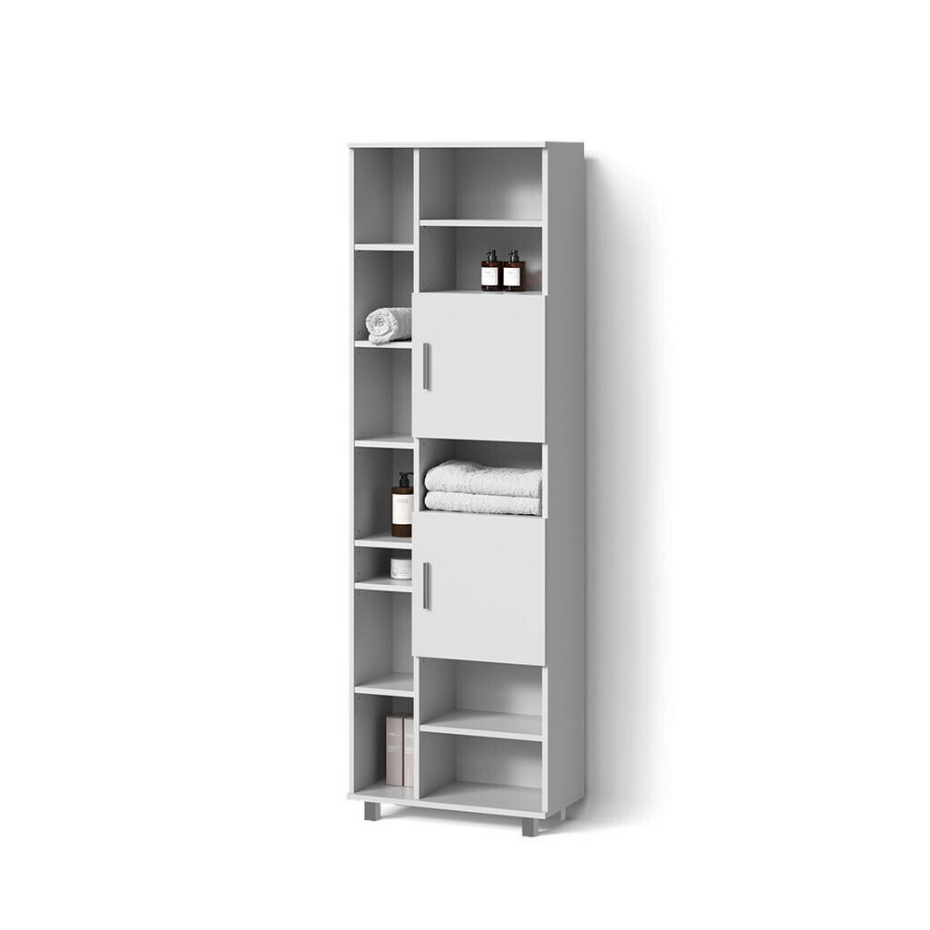Livinity® KOUPELNOVÁ SKŘÍŇKA Eisak Bílá 60 x 190 cm