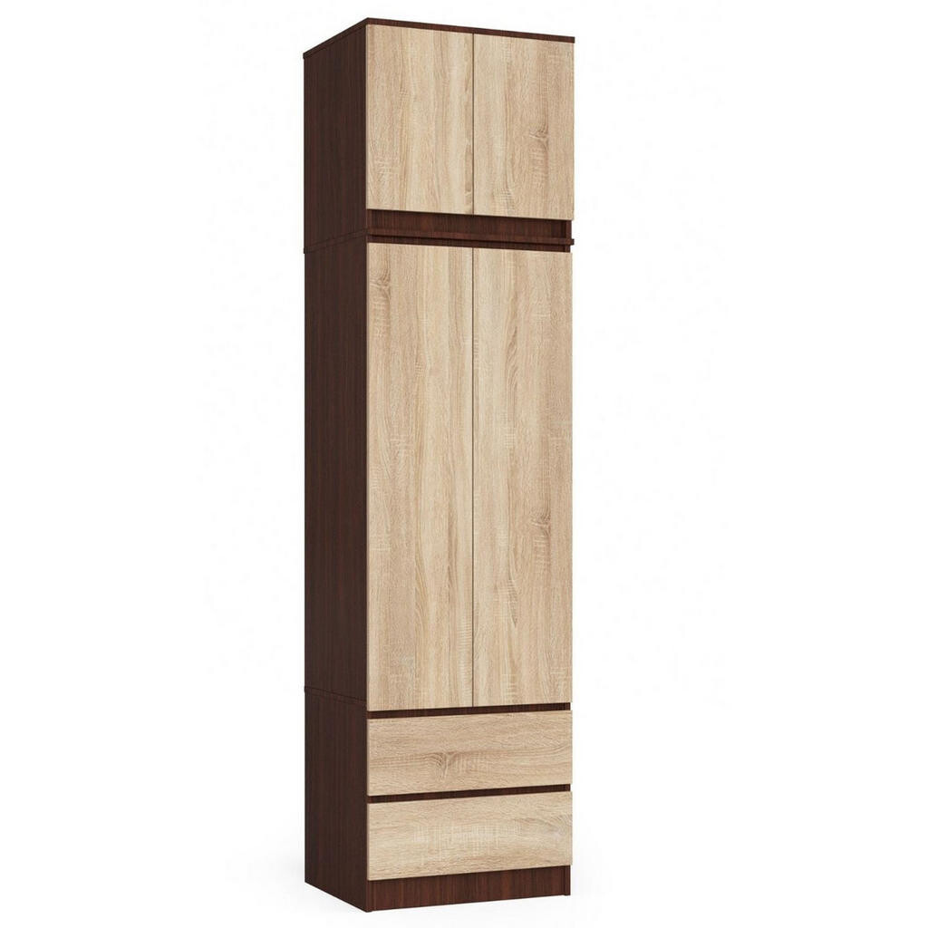 RAUMHIRSCH FURNITURE SKŘÍŇ Tmavě hnědá, dub Sonoma 234/60/51