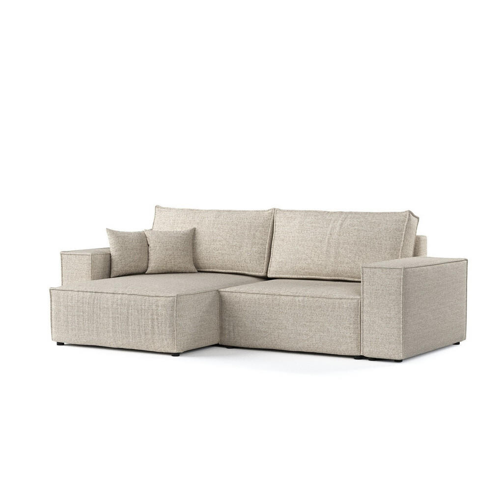 AltaBeds ROHOVÁ SEDAČKA CAVO, textil, Béžová