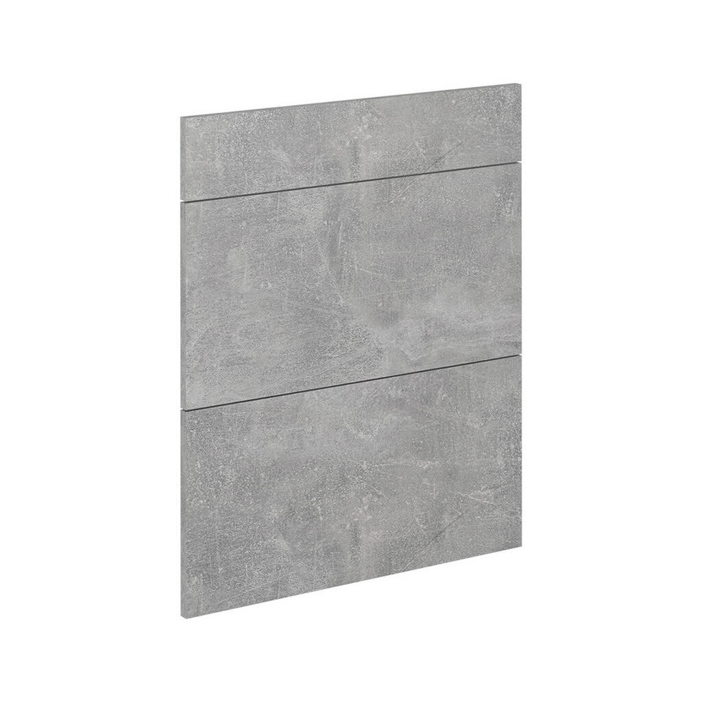Vicco KUCHYŇSKÁ DVÍŘKA R-Line Beton 59.6 x 70.4 cm nábytková čela pro spodní skříňku se zásuvkami