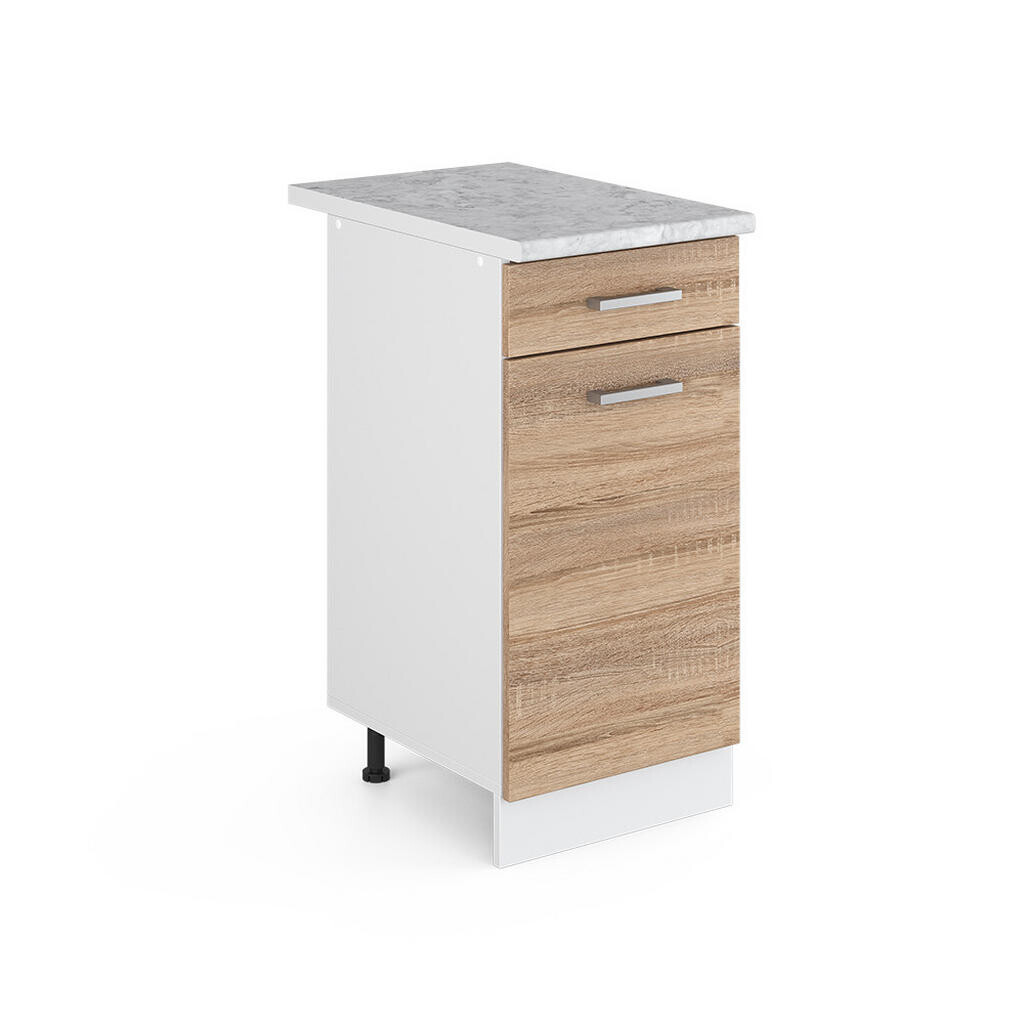 Vicco SPODNÍ SKŘÍŇKA KUCHYŇSKÉ LINKY R-Line Sonoma 40 cm s pracovní deskou