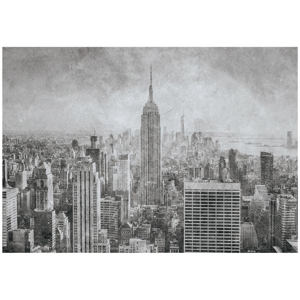 Wallarena FOTOTAPETA Město New York šedá 416x254 cm