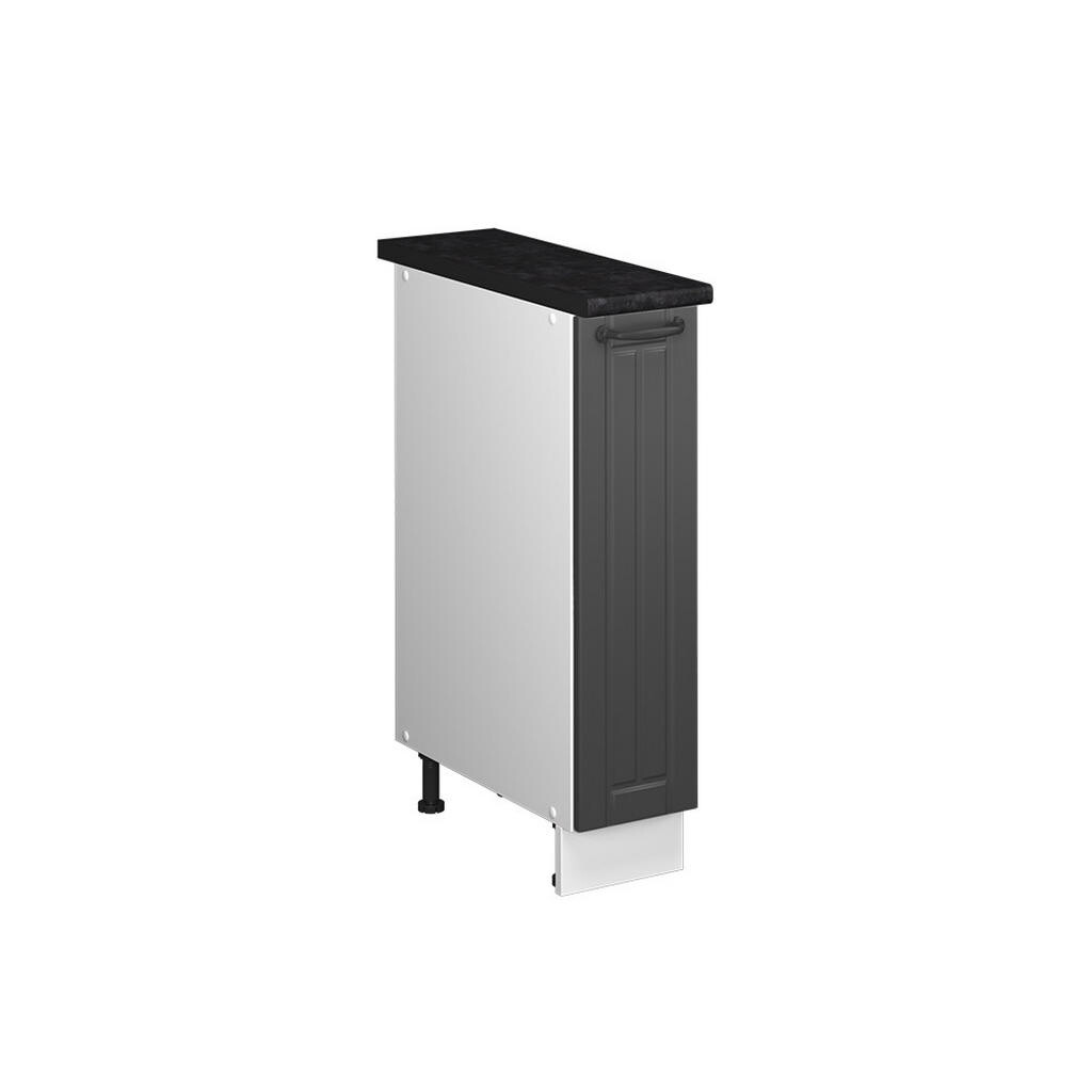 Vicco LÉKÁRNIČKOVÁ SKŘÍŇKA Fame-Line, Tmavě šedá/Bílá, 20 cm, PD Antracit