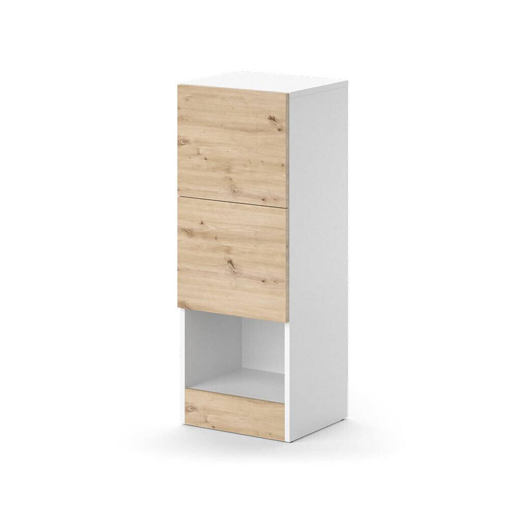 Vicco STŘEDNÍ SKŘÍŇKA Alf Bílá 35 x 92 cm se 2 zásuvkami