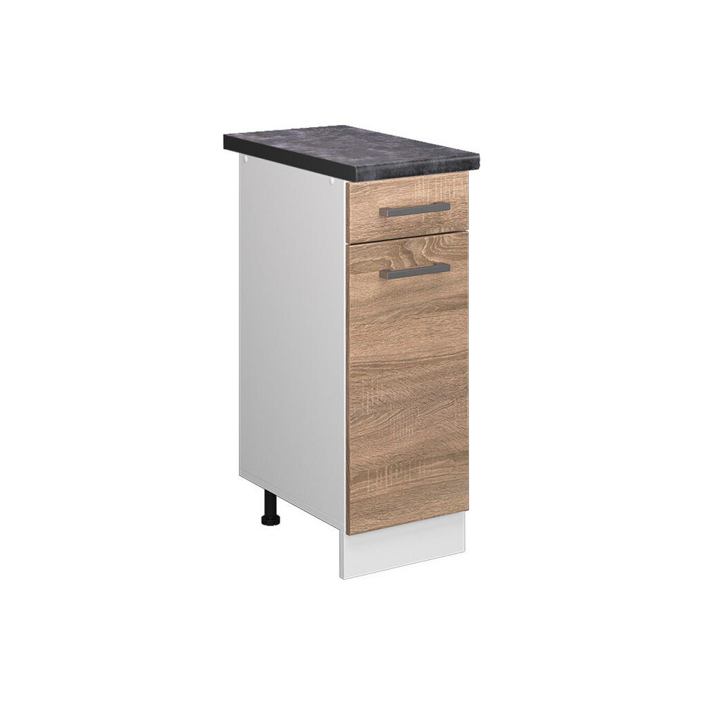 Vicco SPODNÍ SKŘÍŇKA KUCHYŇSKÉ LINKY R-Line Sonoma 30 cm , PD Antracit