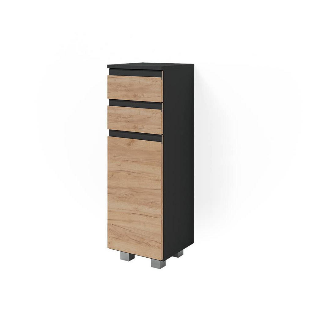 Vicco STŘEDNÍ SKŘÍŇKA J-Shape Zlatý mocný dub 30 x 95 cm