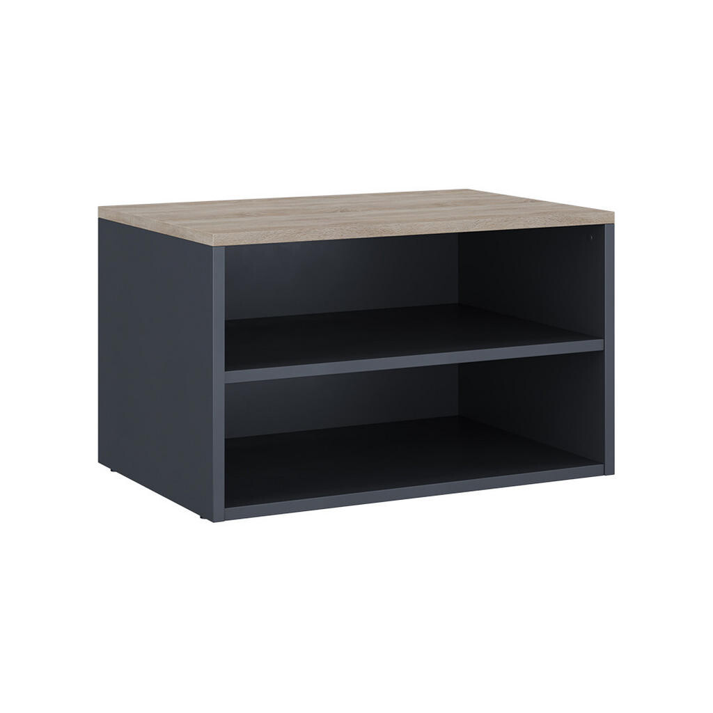 Vicco KOMODA Betti Anthracite/Sonoma 60 x 36 cm se 2 přihrádkami