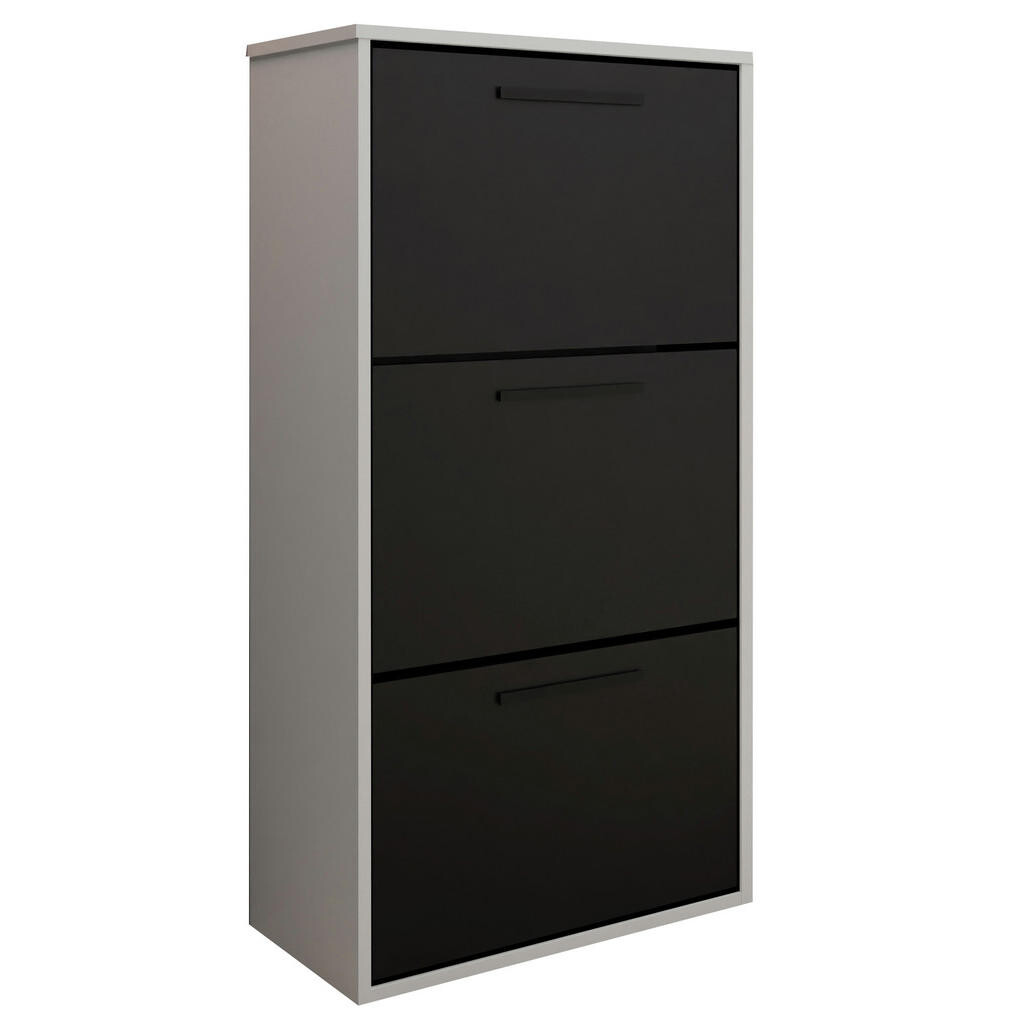 Kier Furniture BOTNÍK ASPER Bílá & Černá