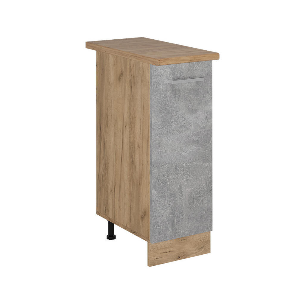 Vicco LÉKÁRNIČKOVÁ SKŘÍŇKA R-Line Beton 30 cm , PD Dub
