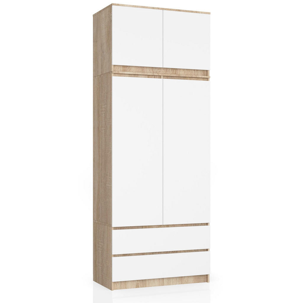 RAUMHIRSCH FURNITURE SKŘÍŇ dub Sonoma, bílá 234/90/51