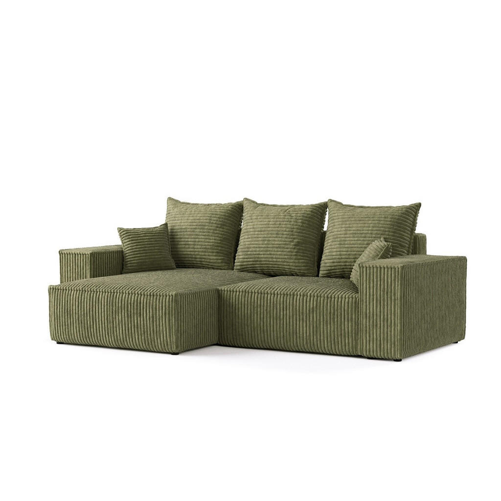 AltaBeds ROHOVÁ SEDAČKA SENSO, textil, Zelená